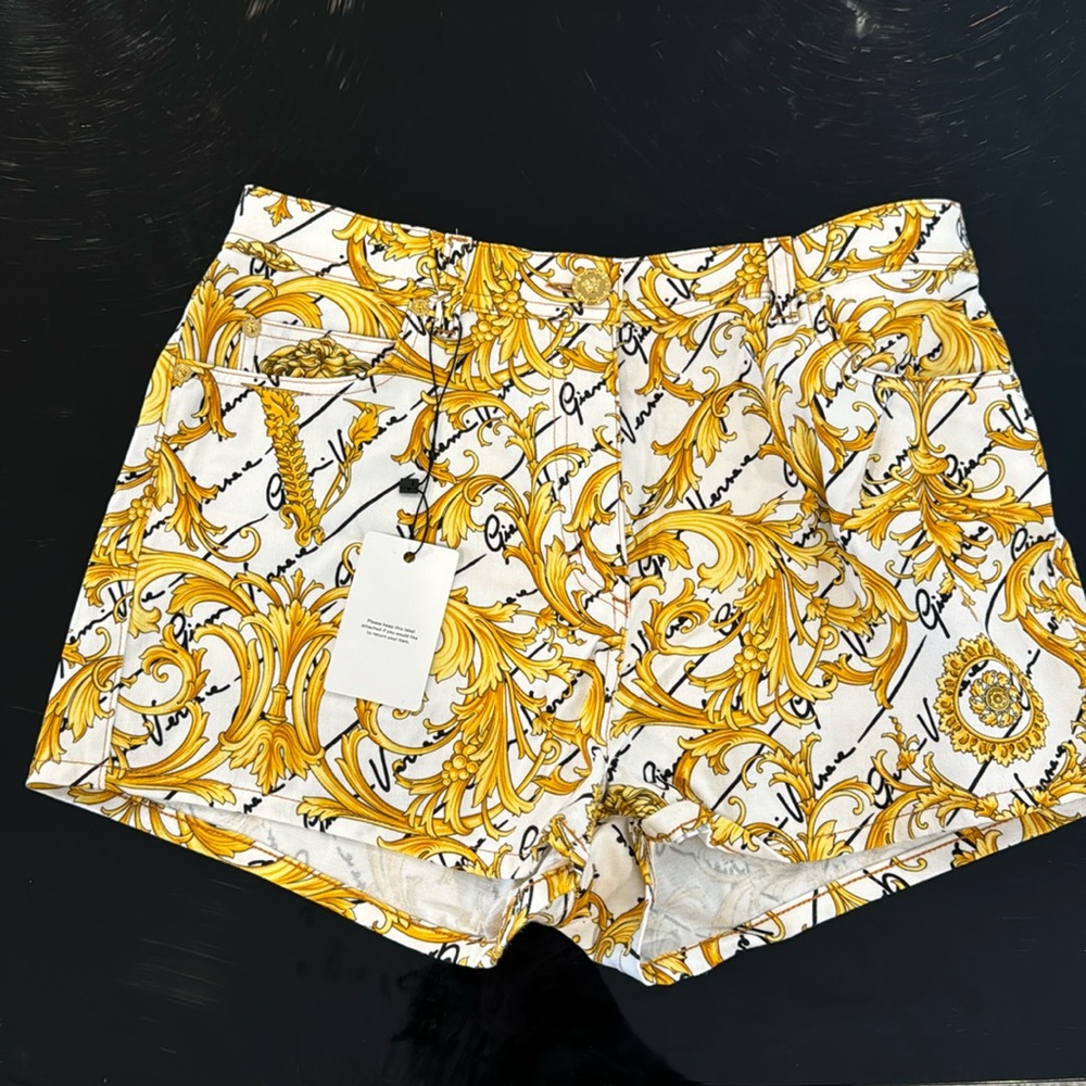 Versace denim shorts. Size 30